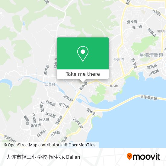大连市轻工业学校-招生办 map