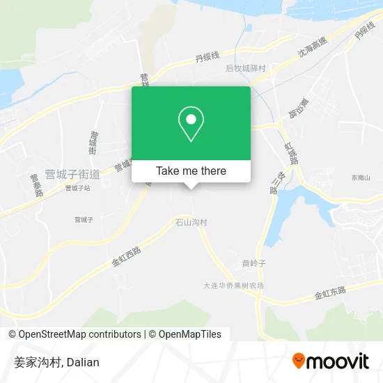 姜家沟村 map