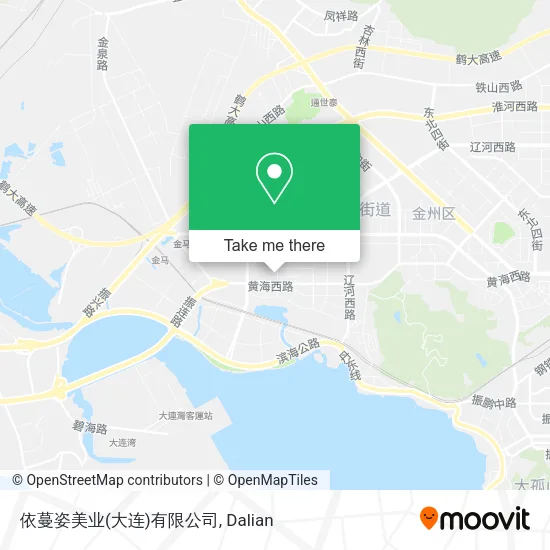 依蔓姿美业(大连)有限公司 map
