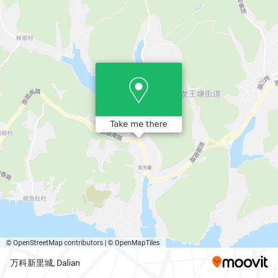 万科新里城 map