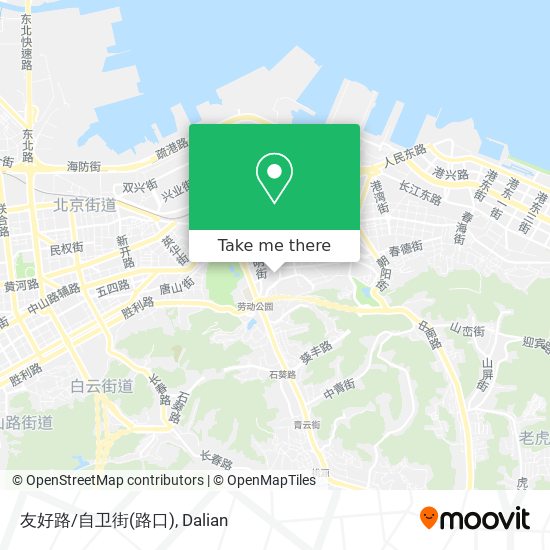 友好路/自卫街(路口) map