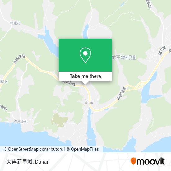 大连新里城 map