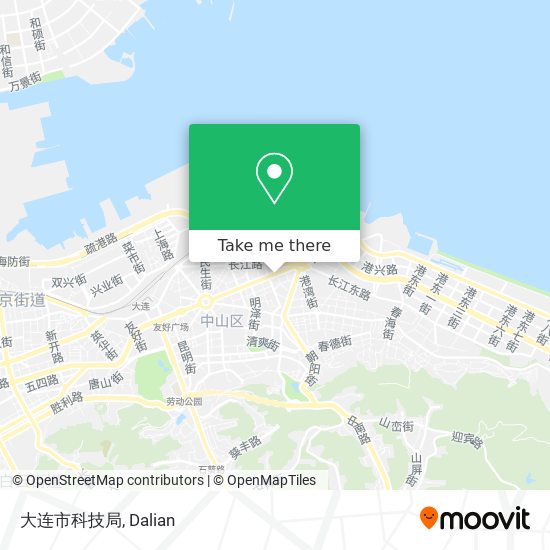 大连市科技局 map