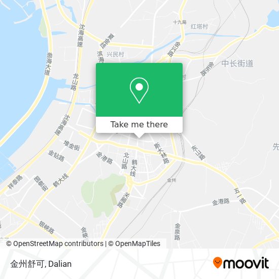 金州舒可 map