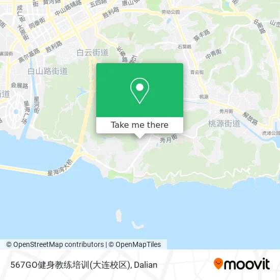 567GO健身教练培训(大连校区) map