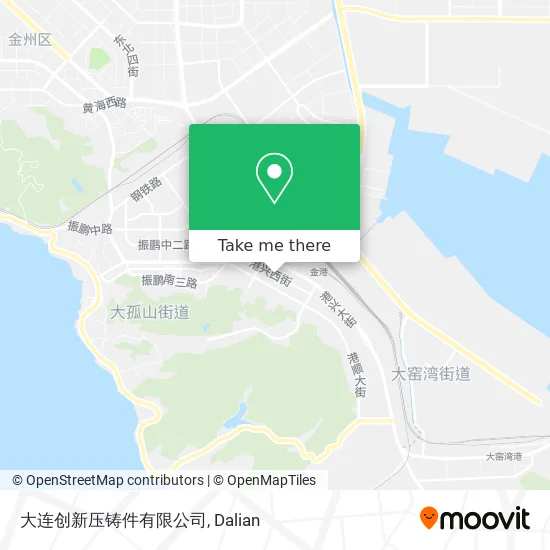 大连创新压铸件有限公司 map