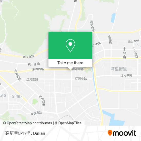 高新里8-17号 map