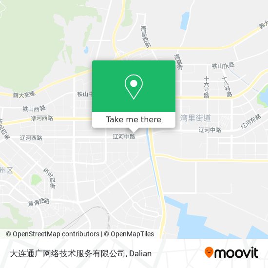 大连通广网络技术服务有限公司 map
