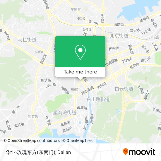 华业·玫瑰东方(东南门) map