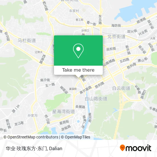 华业·玫瑰东方-东门 map