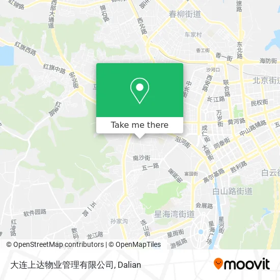 大连上达物业管理有限公司 map