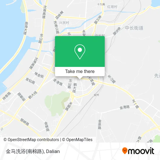 金马洗浴(南棉路) map