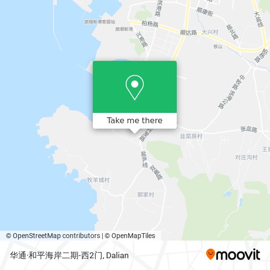 华通·和平海岸二期-西2门 map