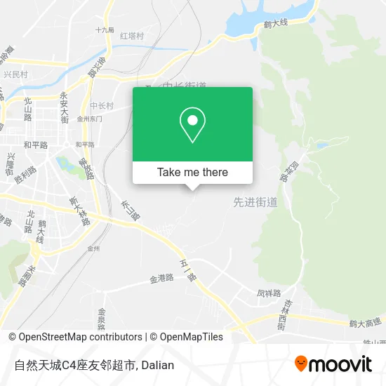 自然天城C4座友邻超市 map