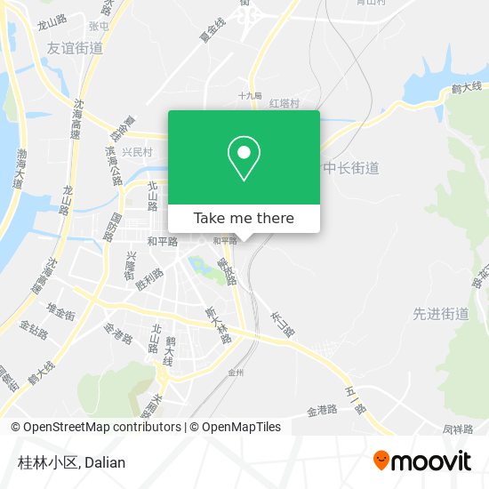 桂林小区 map