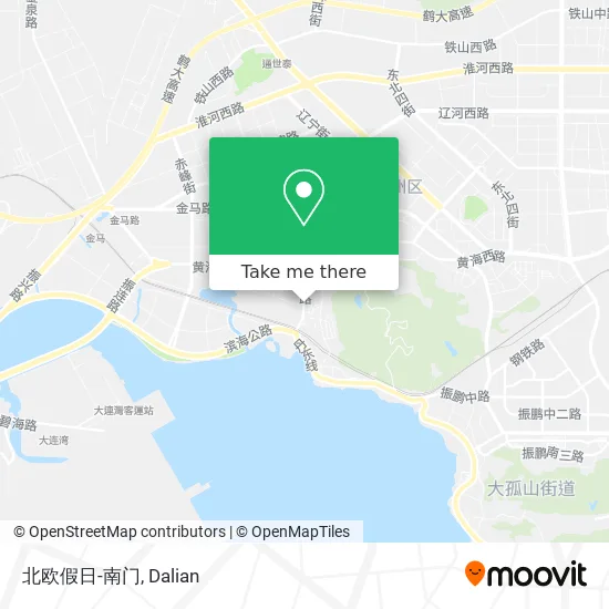 北欧假日-南门 map