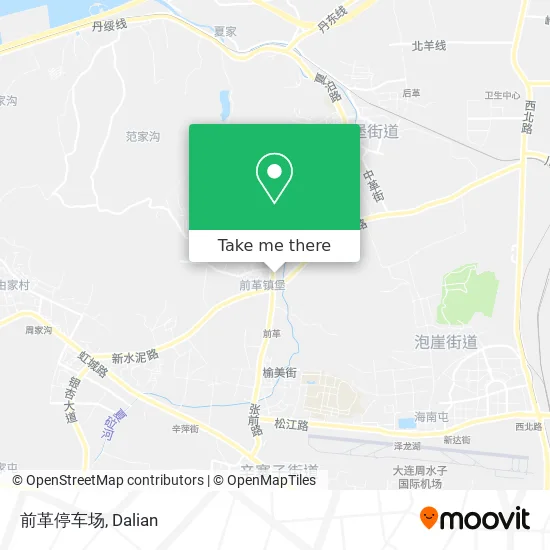 前革停车场 map