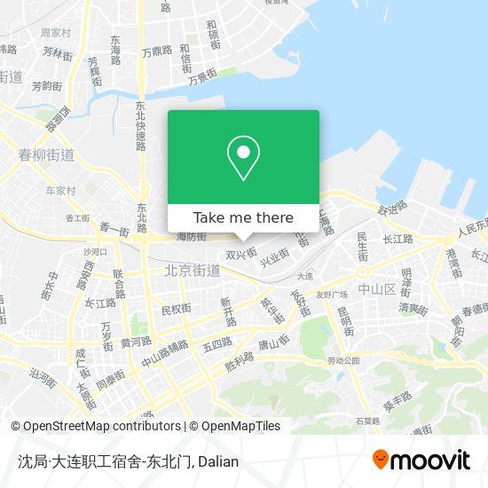 沈局·大连职工宿舍-东北门 map