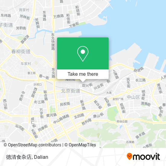 德清食杂店 map