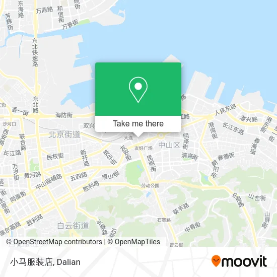 小马服装店 map