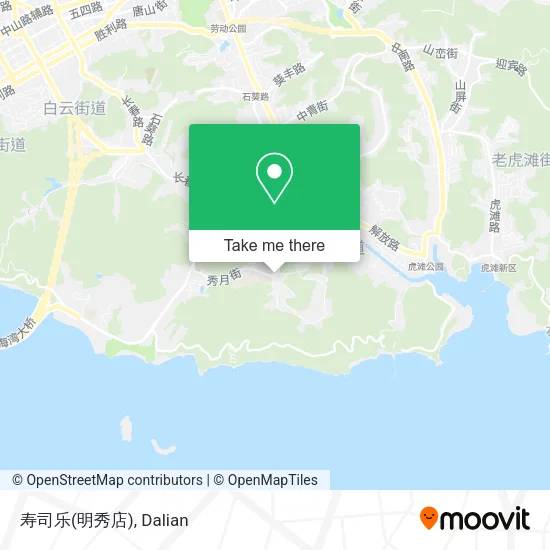 寿司乐(明秀店) map