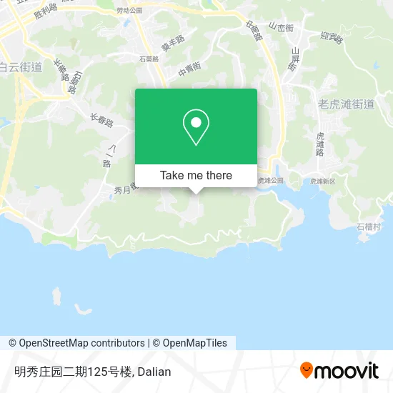 明秀庄园二期125号楼 map
