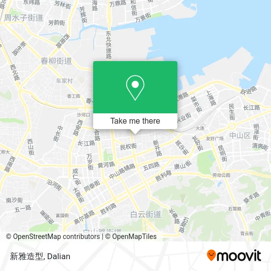 新雅造型 map