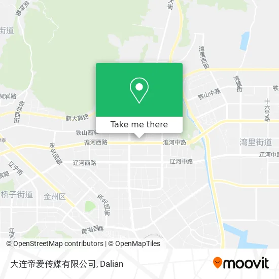 大连帝爱传媒有限公司 map