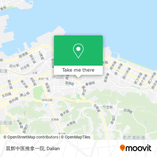 晨辉中医推拿一院 map