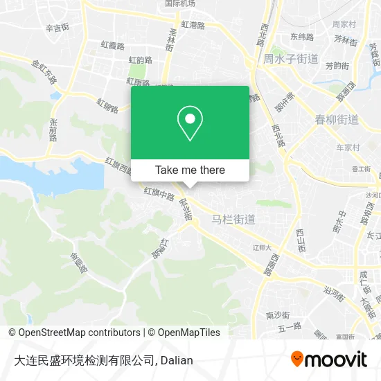 大连民盛环境检测有限公司 map