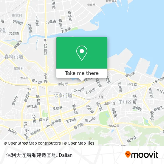 保利大连船舶建造基地 map