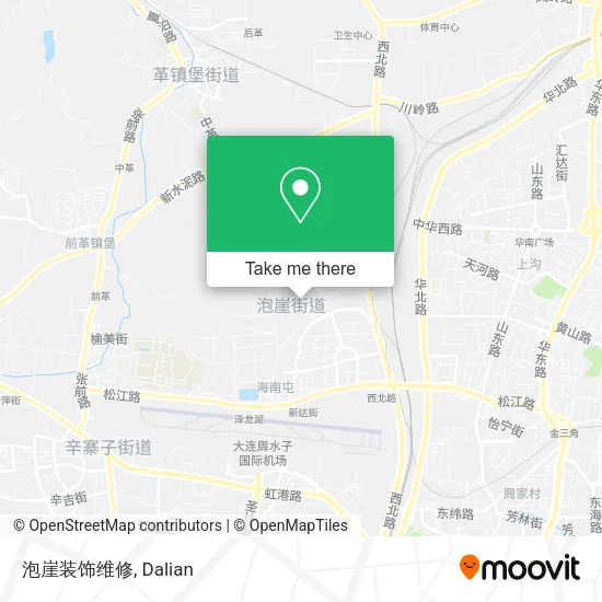 泡崖装饰维修 map