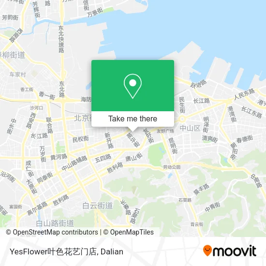 YesFlower叶色花艺门店 map
