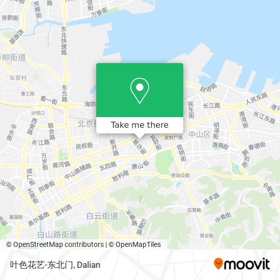 叶色花艺-东北门 map