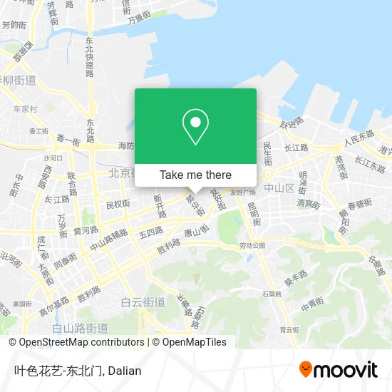 叶色花艺-东北门 map