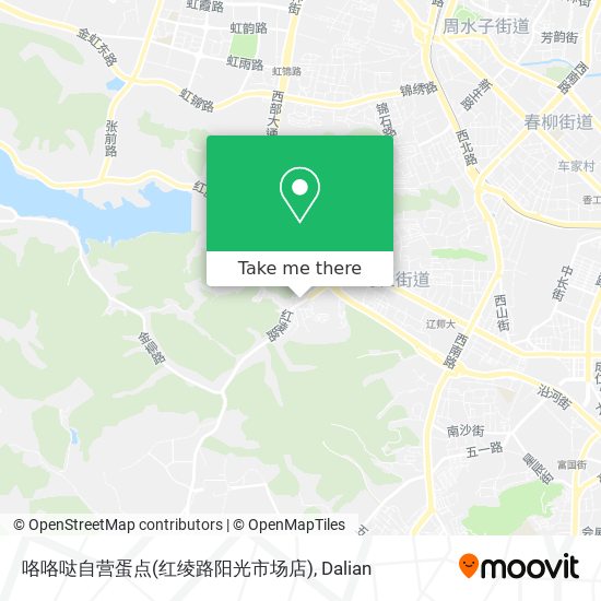 咯咯哒自营蛋点(红绫路阳光市场店) map