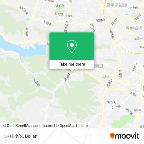 老杜小吃 map