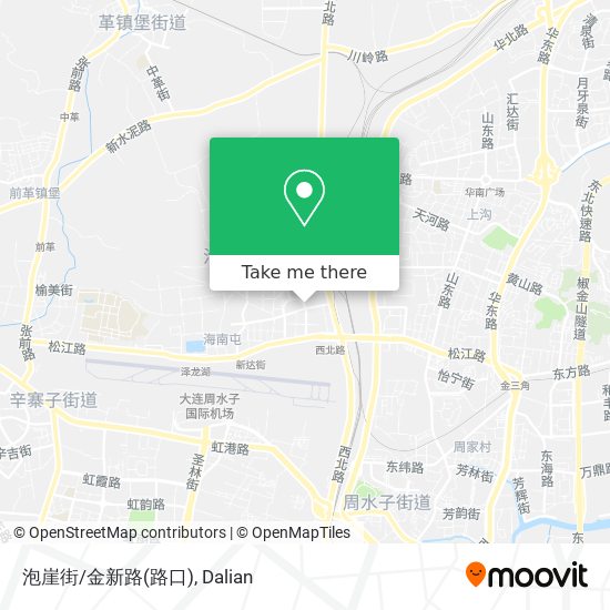 泡崖街/金新路(路口) map