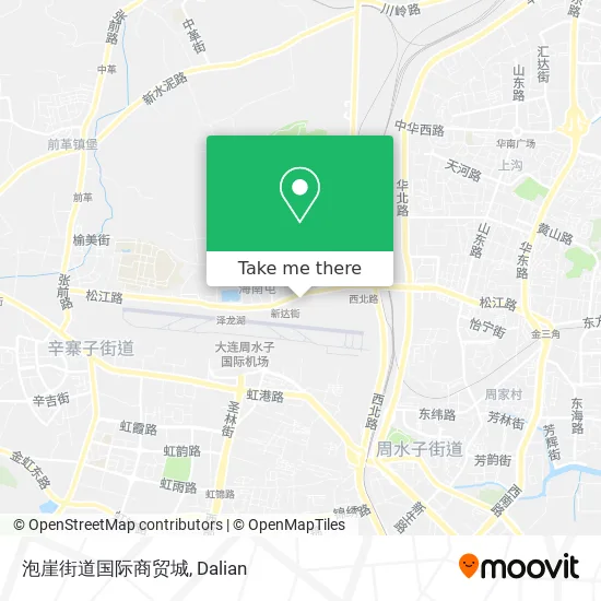 泡崖街道国际商贸城 map