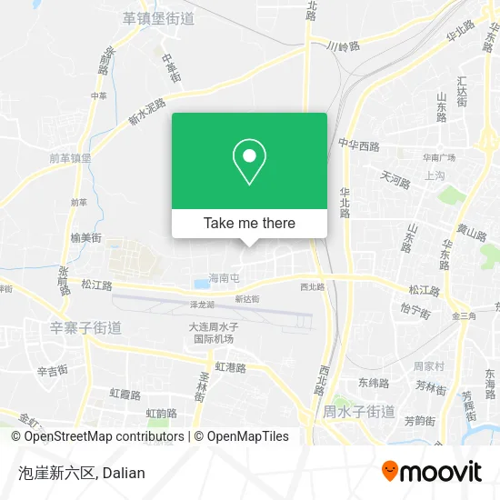 泡崖新六区 map