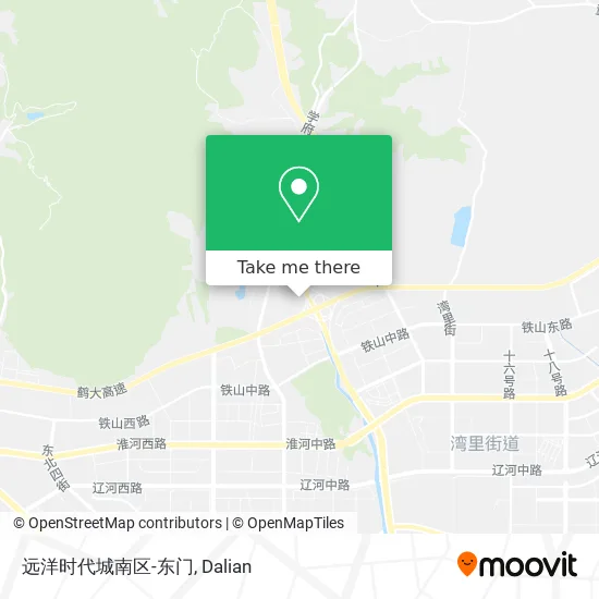 远洋时代城南区-东门 map