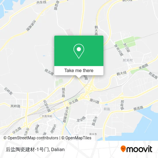 后盐陶瓷建材-1号门 map