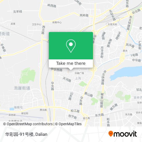 华彩园-91号楼 map