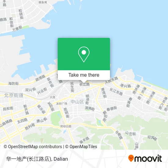 华一地产(长江路店) map
