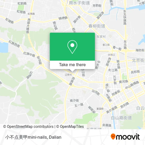 小不点美甲mini-nails map