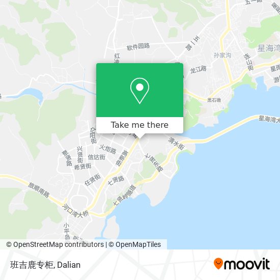 班吉鹿专柜 map
