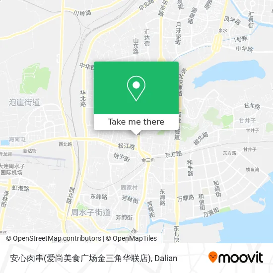 安心肉串(爱尚美食广场金三角华联店) map