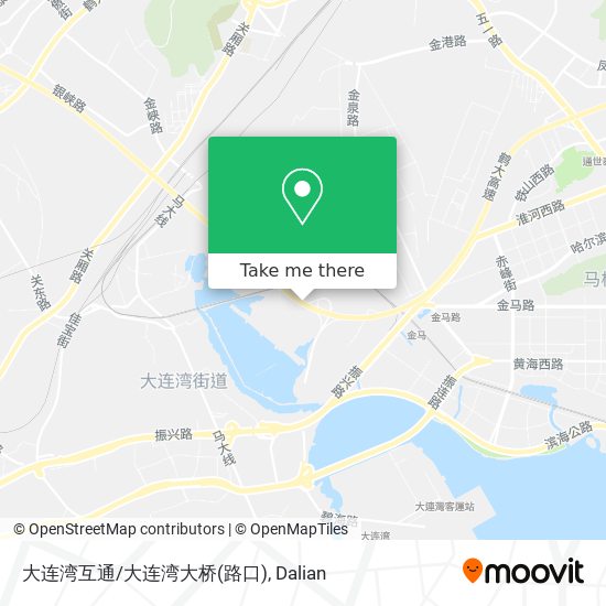 大连湾互通/大连湾大桥(路口) map