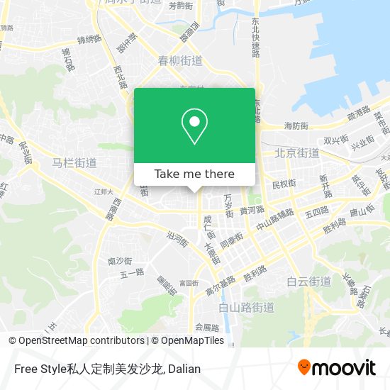 Free Style私人定制美发沙龙 map