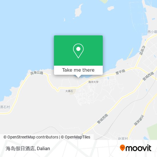 海岛假日酒店 map